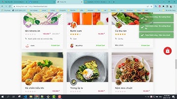 Giới thiệu website giới thiệu và bán đồ ăn nhanh kết hợp gợi ý sản phẩm đã mua php laravel