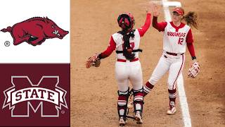 #19 Mississippi State vs #7 Arkansas | FULL GAME | May 6, 2026 | College Softball 2026 screenshot 1