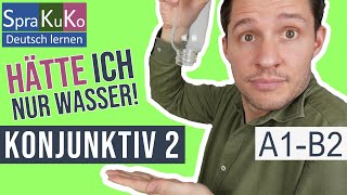 Konjunktiv 2 der Gegenwart (Möglichkeitsform) | Erklärung + Bildung | Ersatzform würde + Infinitiv