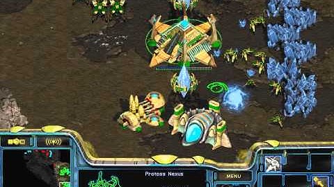 Starcraft Brood War P vs T in Python 1.3