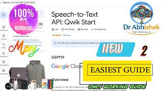 Speech-to-Text API: Qwik Start | MAY GUIDE 2026 #GSP119 #qwiklabsarcade2026