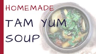 Vegetable Tom Yum Soup | Asian Vegan Soup