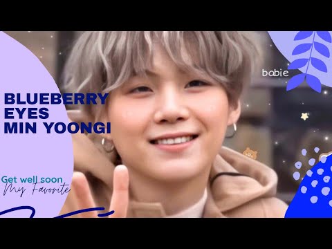 MIN YOONGI FMV•BLUEBERRY EYES•SUGA