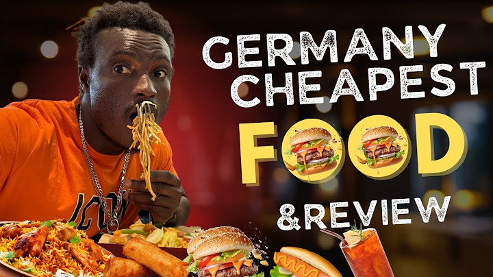 Germany Cheapest Food & Review | visite gastronomique.