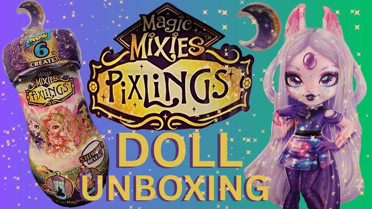 Обзор модной куклы Magic Mixies Pixlings: распаковка Howlexa the Werewolf