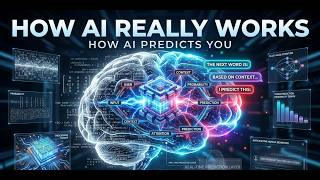How (LLM) Large Language Models Really Work | How AI Learns Language Like Humans