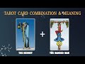 The hermit  the hanged man tarot card combination and meaning