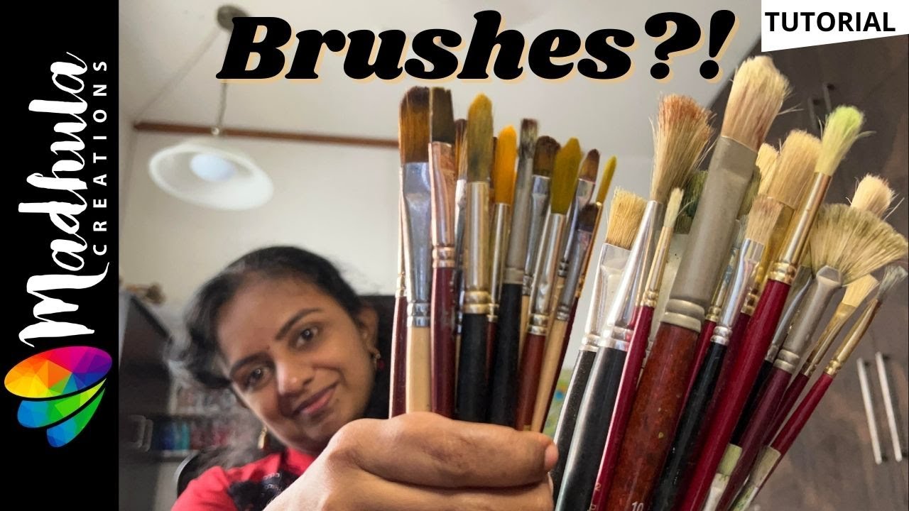 10 Pcs Artist Paint Brushes Set for Oil, Professional Bristle Hog Hair  Paint Brush, Fan, Filbert, Flat, Round, Chip Tips Paintbrushes for Acrylic