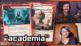"Academia" - with izzy - Android: Netrunner // LIVE Wealth