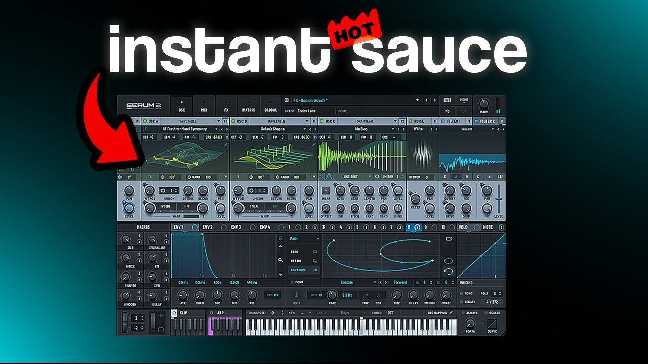 How to Make Heavy Basses like Subtronics (Bounce + Sustain) 