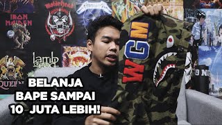 #HYPEMANIA  - King of Bapekanda is back | BELANJA BAPE SAMPAI 10 JUTA LEBIH!