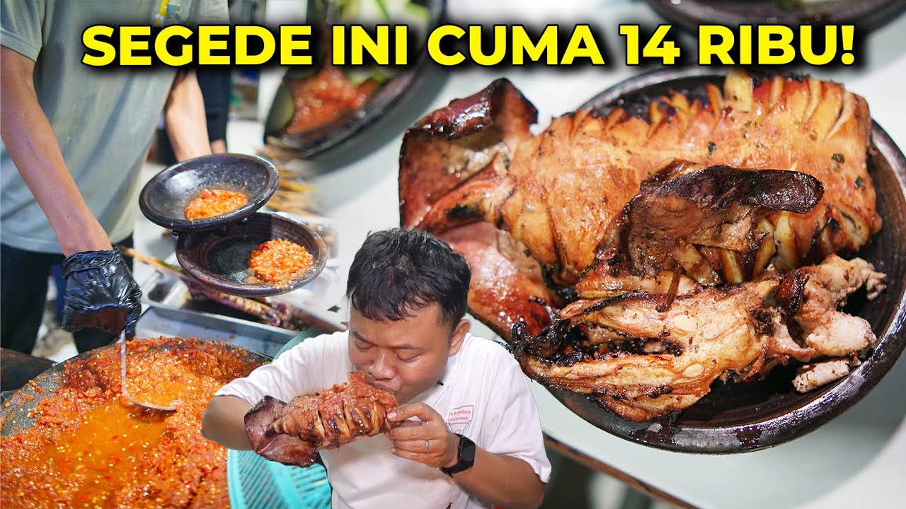 Asapan Sambel Tempong Paling GOKIL! Cuminya Segede Gaban!