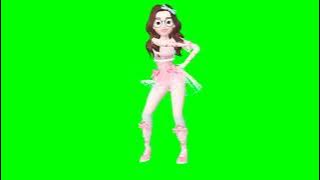 vidio green screen animasi joget lucu || kartun joget
