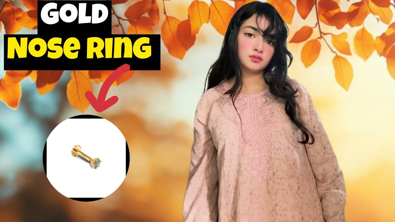 Gold nose ring buy kar li | bank account zero ho gaya But beauty first savings later |GRWM ☺️