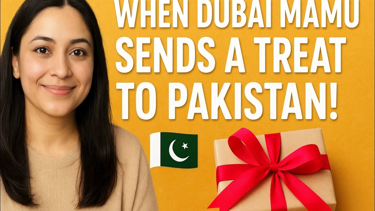 When Dubai Mamu Sends a Treat to Pakistan! - YouTube