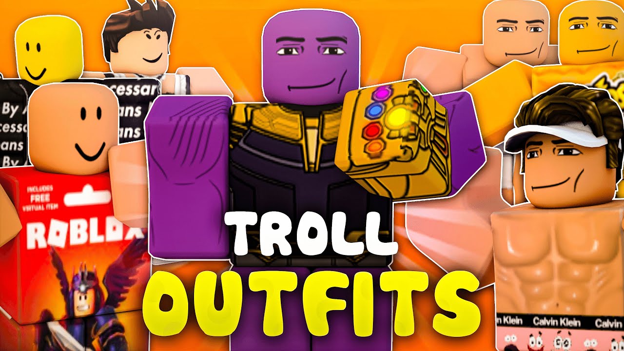 Roblox troll avatars that cost 0 robux! 