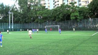 20140927 HKJFL(U-14) VS. SHARKS 1ST HALF(1)