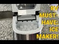 Why We Keep an Ice Maker in our RV (Magic Chef Countertop Ice Maker Review)