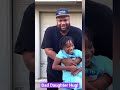 Daughter Refuses To Give Dad A Normal Hug!