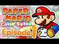 Welcome to Prism Island! - Paper Mario: Color Splash Gameplay - Episode 1