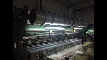 Plastic mosquito net machine