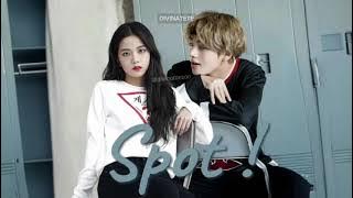 Jisoo & Taehyung (V) - SPOT! (AI cover)