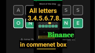 Binance Word of the Day Answer Today | 22 July 2026 | TradFi Meets Crypto | All WODL Answers