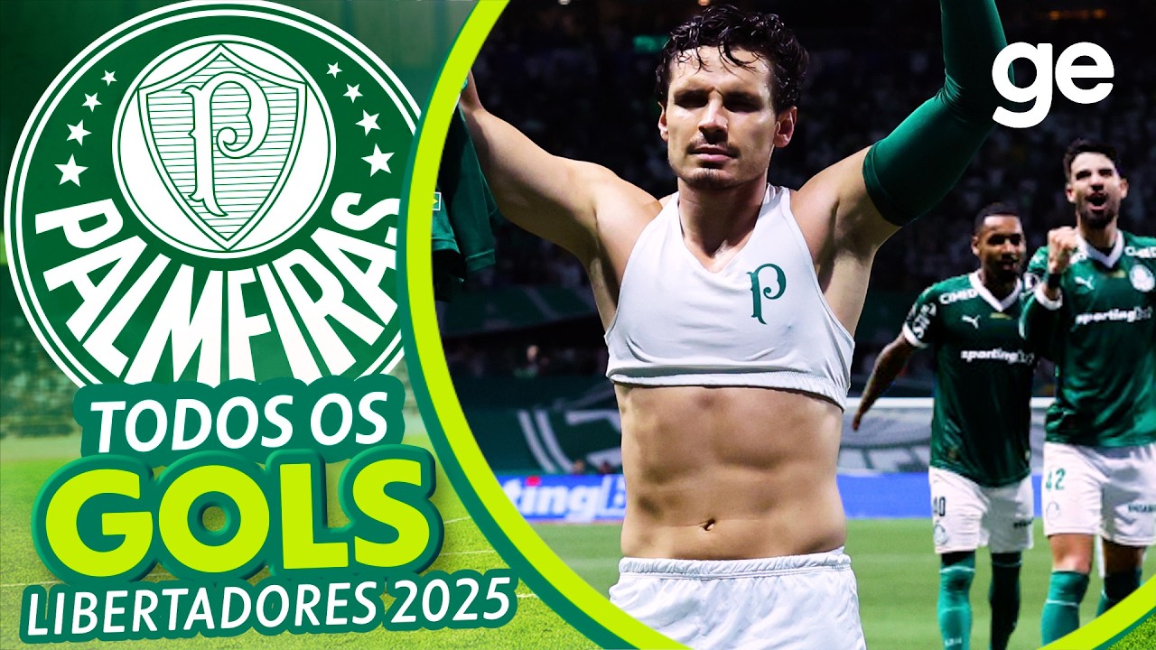 TODOS OS GOLS DO PALMEIRAS NA LIBERTADORES DE 2025