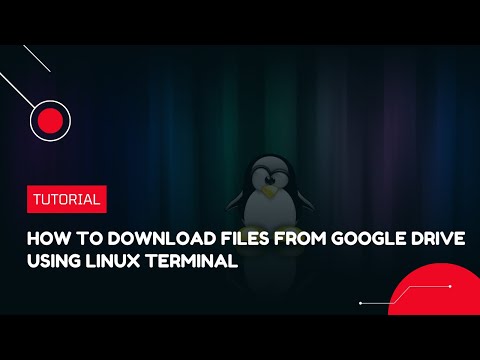 How to download files from Google Drive using Linux Terminal | VPS Tutorial