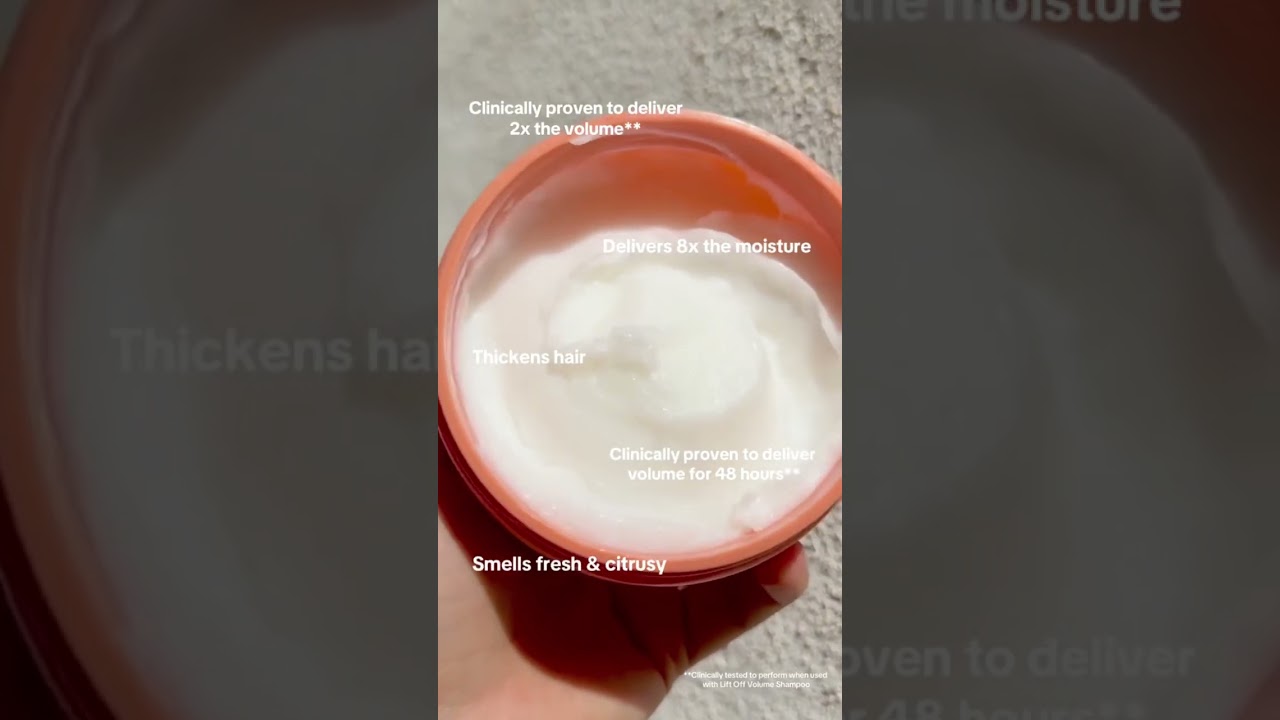 Eva NYC Volumizing Hair Mask gives you 2x the volume for 48 hours WITHOUT sacrificing hydration. 🚀✨