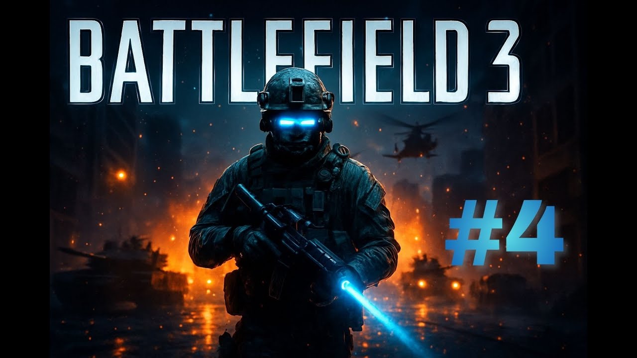 BATTLEFIELD 3 — #4 O CAOS NO CAMPO DE BATALHA! (No Commentary Gameplay)