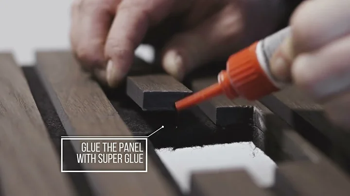 How to Install Acoustic Wall Panels using Screws By YouShouldHaveit.com