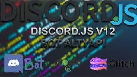 BOTU ÇALIŞTIRMA KOMUT YÜKLEME│DİSCORD BOT DERSLERİ #1│PROGRAMSIZ