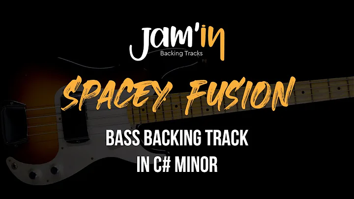 Spacey Fusion Bass Backing Track in C# Minor