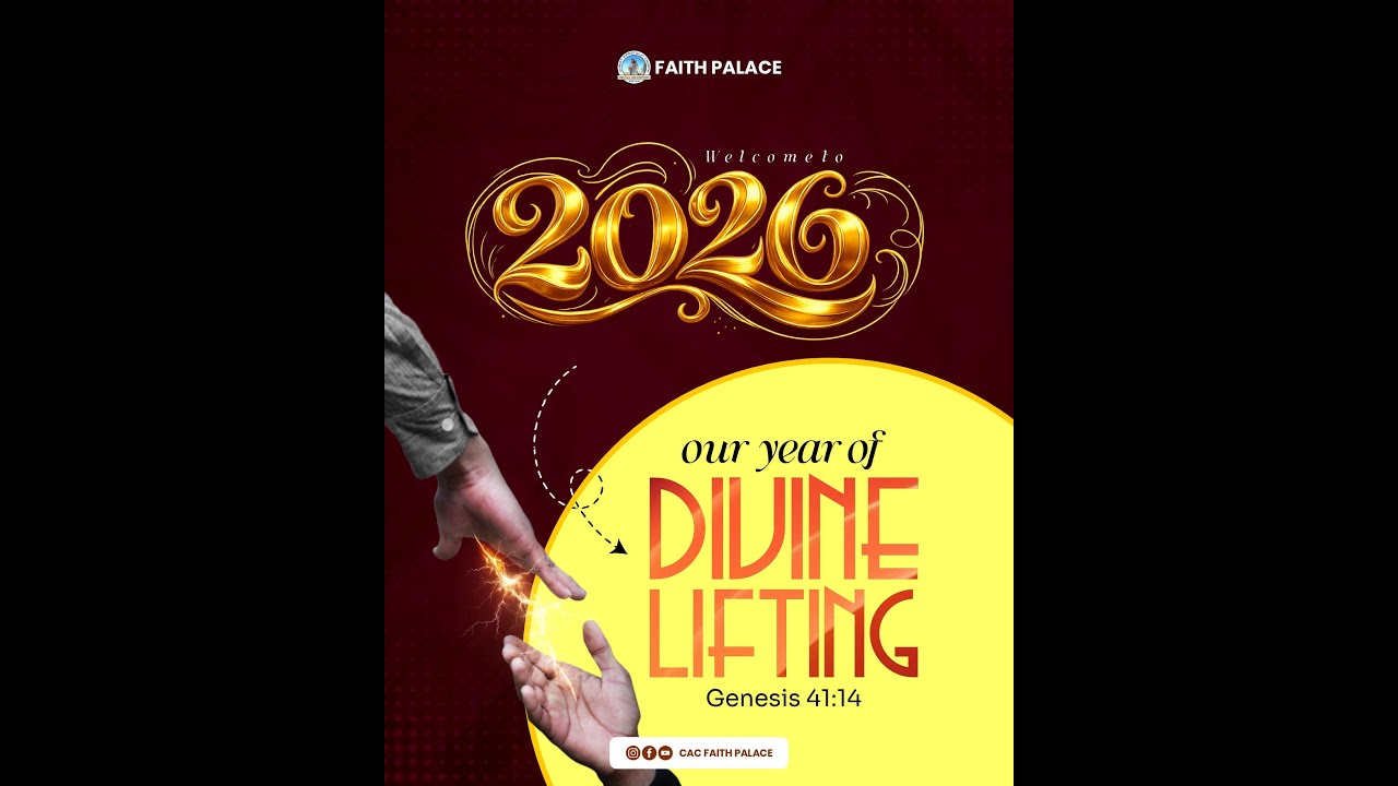 NEW YEAR SERVICE || WITH PROPHET E.R OLUWATUSIN  || 01.01.26.