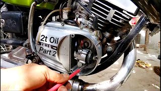 HOW TO CLEAN & SET 2T OIL PUMP OF YAMAHA RXZ, RX100, RX135 (PART2)