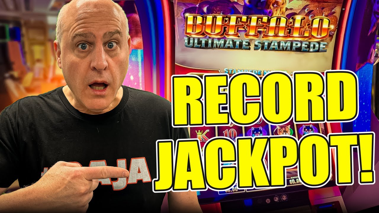 MY LARGEST JACKPOT EVER OF BUFFALO!