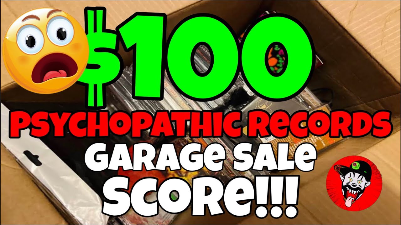 $100 Insane Clown Posse/Twiztid Garage Sale Score!!!💎 