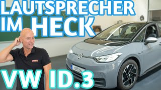 VW ID.3 Lautsprecher hinten nachrüsten inkl. Kabelverlegung und Türdämmung