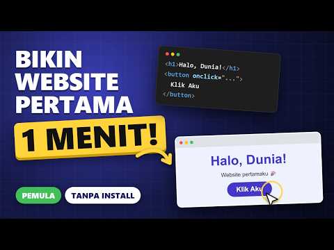Build Your First Website in Just 1 Minute! (Beginners Definitely Can)