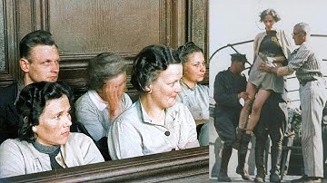 Brutal Execution Of The Female Guards Of Stutthof Concentration Camp - Full WW2 Documentary