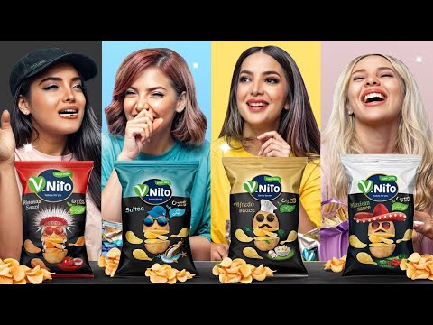 “شقایق شوهر کرد” چالش جدید با چیپس 😂 | POTATO CHIPS CHALLENGE