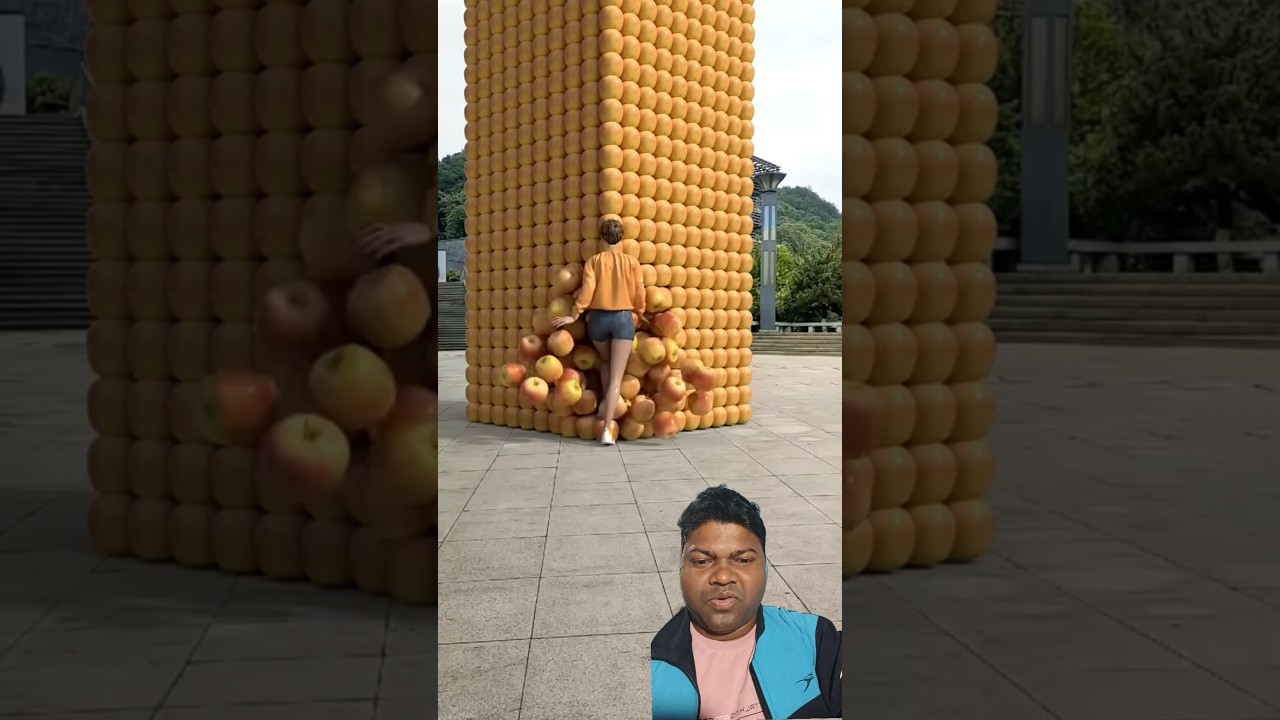 3D animation apple tower 