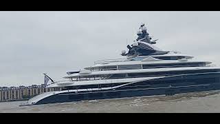 The $200 Million Kismet Superyacht visiting London🛥🤩😎