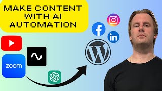 Information Turn Podcasts, Webinars, and Long Videos into SEO Blogs and Social Media Posts with AI Automation Update