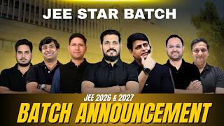 JEE 2026 & 2027 Batch Announcement | At IIT SCHOOL
