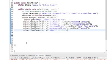 How to Handle TextBox in Selenium in Hindi - Selenium Webdriver
