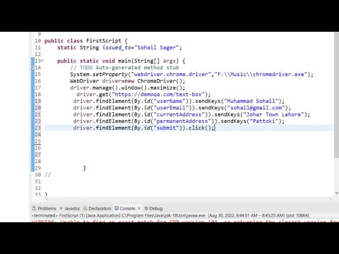 How to Handle TextBox in Selenium in Hindi - Selenium Webdriver