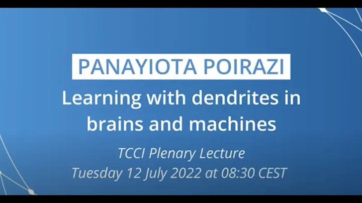 FENS Forum 2022 Highlight: Panayiota Poirazi (Tianqiao and Chrissy Chen Institute Plenary Lecture)