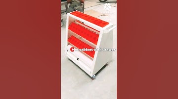 Ultimate CNC Tool Cabinet: Drawer Organization #cncmachine